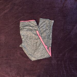 Gray and Pink Leggings